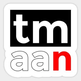 Timid Media Logo Sticker